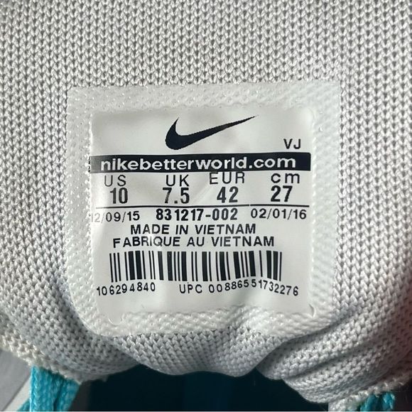 Nike Flex TR 6 Trainer Multisport Training Shoe Sneaker Gray Blue Womens 10 - Picture 5 of 9